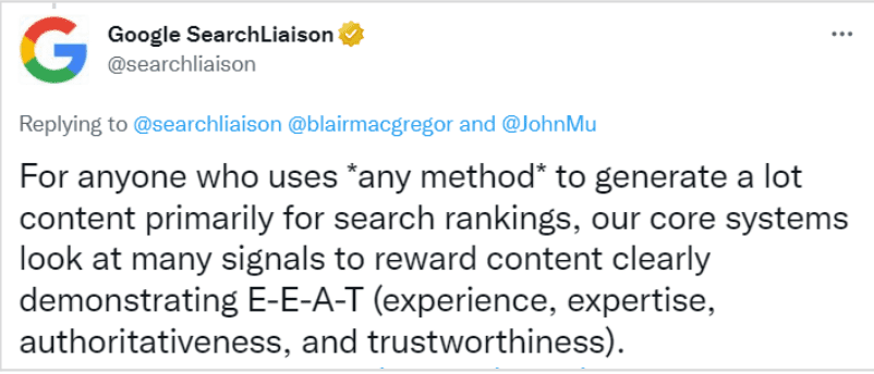 Google Search Liaison 