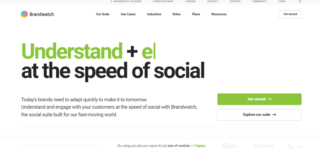 Brandwatch official page