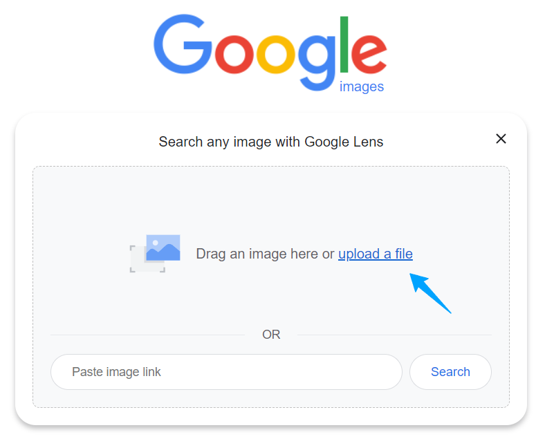 Upload On Google Images