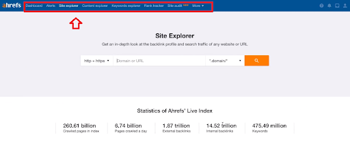 Ahrefs' user interface and ease of use