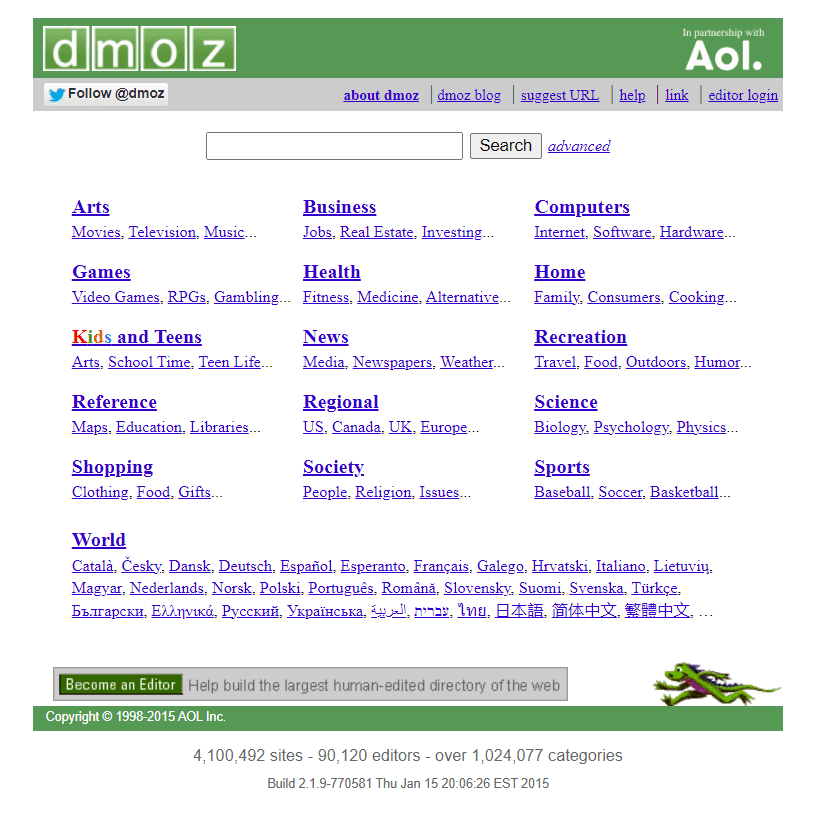 Dmoz Dmoz