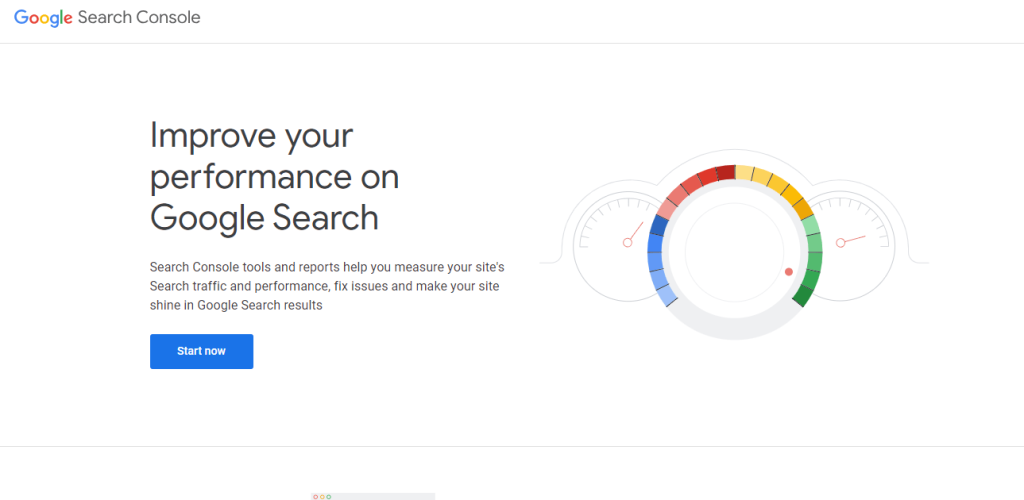 Google Search Console official page- Optimizing Content For SEO