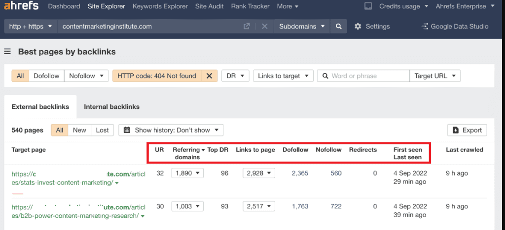 pages by backlink- ahrefs pages by backlink- ahrefs