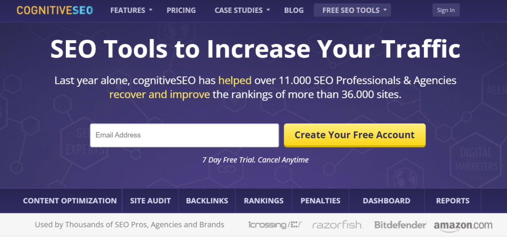 CognitiveSEO overview