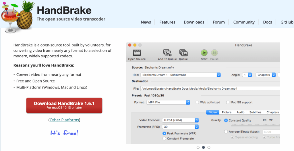 HandBrake overview HandBrake overview