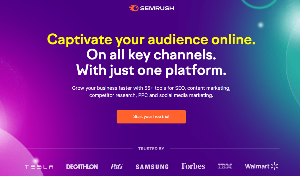 Semrush overview