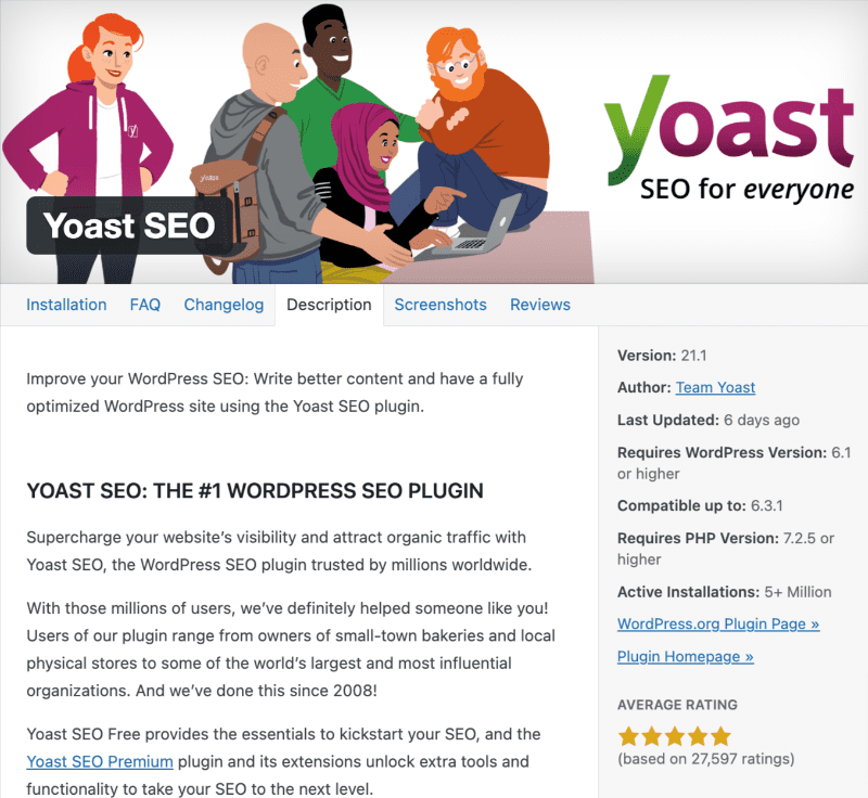 Yoast SEO (WordPress Plugin)